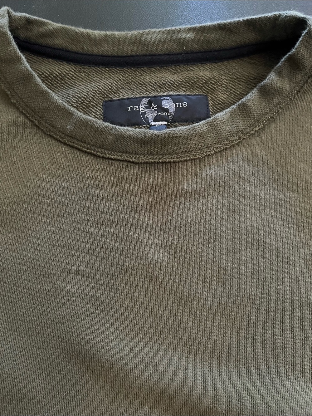 Rag & Bone Olive Crewneck Sweater - Picture 4 of 7